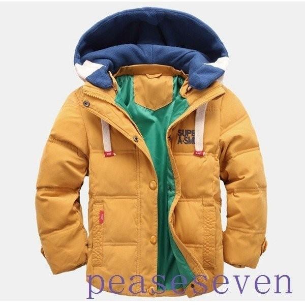 中綿 ダウンジャケット キッズ ダウン コート ジュニア アウター フード 男の子 女の子 1 130 140 150 無地 防寒 Lt 8 Lt 08 115 1840 A Ciel Et Mer 通販 Yahoo ショッピング