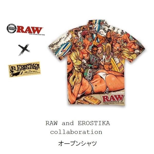 RAW 正規品 Girl ガール オープンシャツ Rockin'JellyBean ロッキン