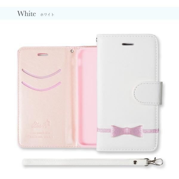 リボン付き レザー手帳型ケース iPhoneケース レビューを書いて追跡