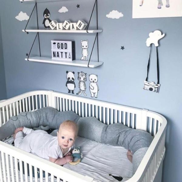 ベッドガード 抱き枕 ワニ ベビー ベッドガード クッション サイド  