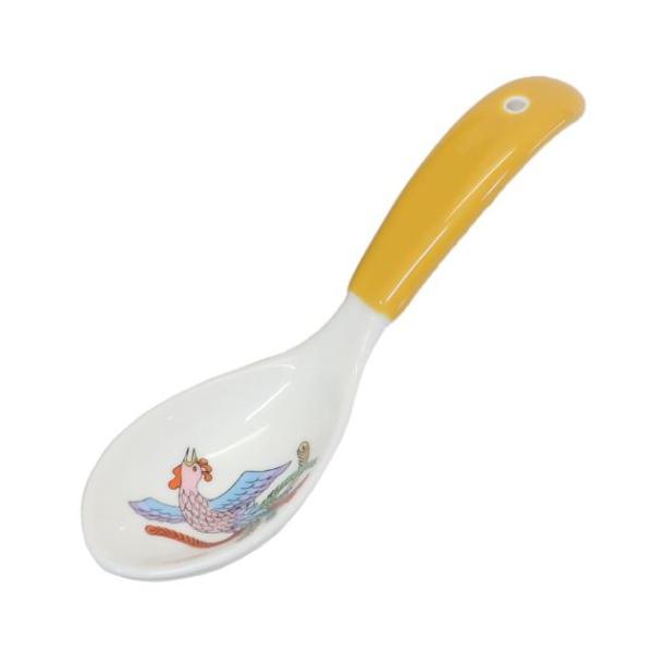 お鍋用品 おまち堂 レンゲ 鳳凰 食器 中華スプーン おもしろ雑貨
