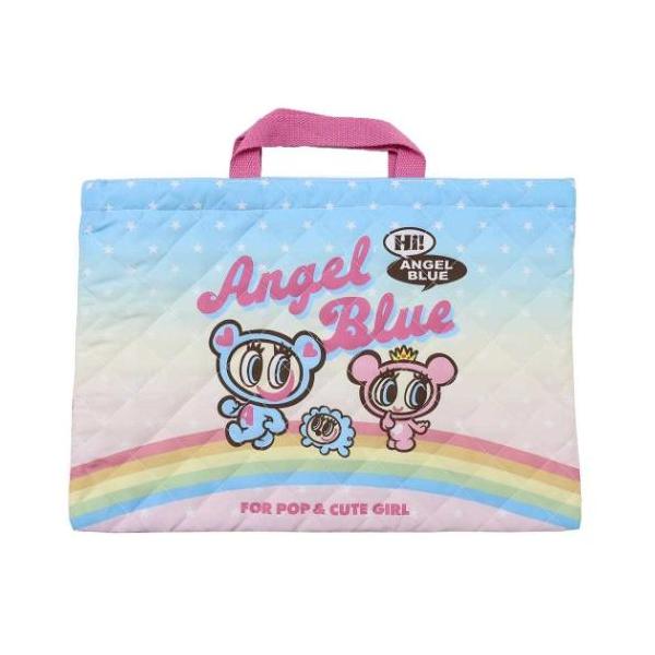 「レッスンバッグ キルトバッグ」 レッスンバッグ エンジェルブルー キルトチャームバッグ 新学期準備雑貨 キャラクター 新入学 新学期にぴったりなスクール雑貨シリーズ 大人気キャラクター[Angel Blue/エンジェルブルー]のスクール雑...