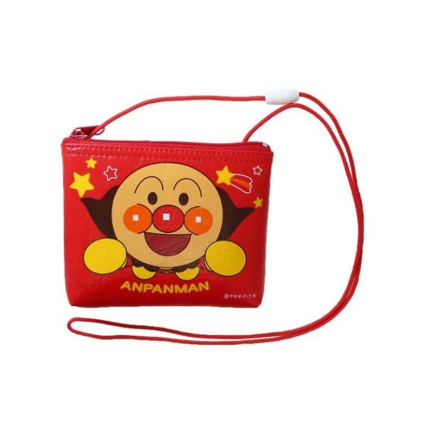 「ポーチ ポシェット」 アンパンマン ミニミニポシェット キッズポシェット お出かけ 遠足 かばん アニメキャラクター グッズ 首から下げれる  とってもカワイイ子ども用ミニポーチ キャラクターでも大人気[アンパンマン]グッズにまたまた可愛...