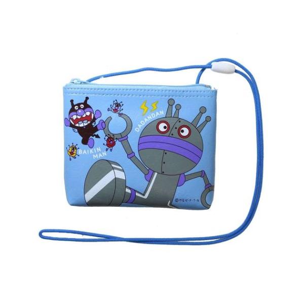 「ポーチ ポシェット」 アンパンマン グッズ キッズポシェット アニメキャラクター ミニミニポシェット ばいきんまんとだだんだん 首から下げれる  とってもカワイイ子ども用ミニポーチ キャラクターでも大人気[アンパンマン]グッズにまたまた可...
