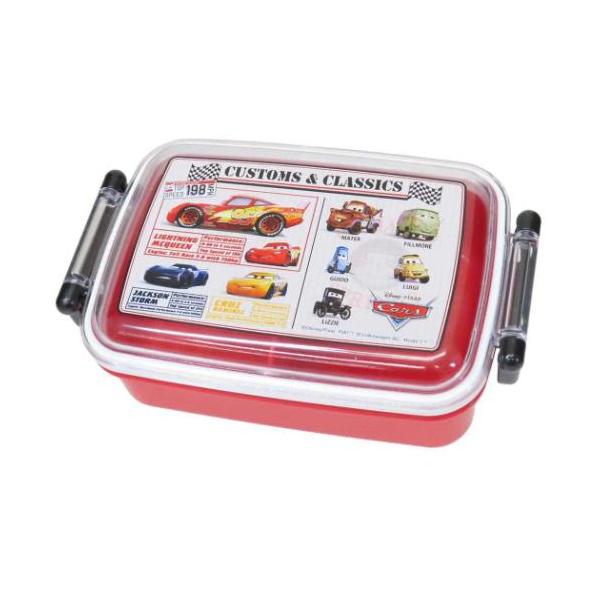 「お弁当箱 シール容器」 カーズ 抗菌食洗機対応ふわっとフタタイトランチボックス お弁当箱 450ml ディズニー キャラクター グッズ カーズのカッコイイランチ雑貨シリーズ 大人気ディズニーキャラクターのかっこいいランチグッズシリーズこち...