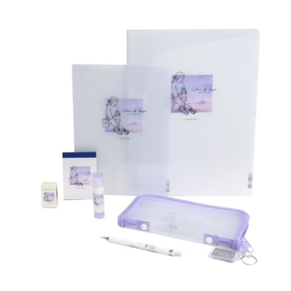 文具セット 7点 おしゃれ 女の子 プレゼント ニュアンスライン グッズ