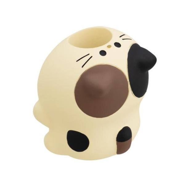 ペン立て マグネットペンスタンド みけねこ デコレ おもしろ雑貨