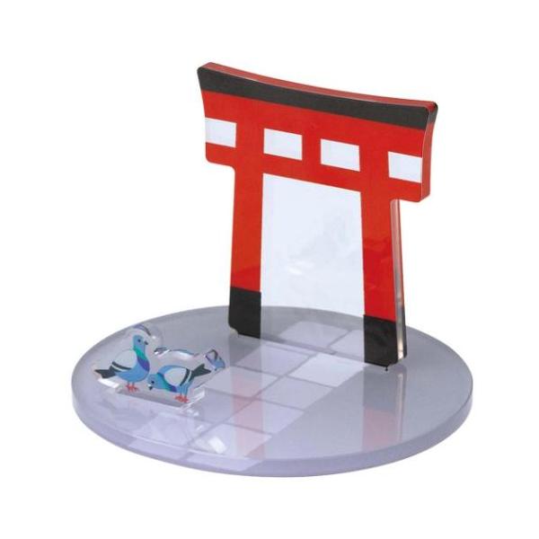 「スマホ 携帯スタンド」 スマートフォンスタンド 日本の風景アクリルスマホスタンド 鳥居 デコレ スマホ立て ゲームをするときや動画を見るときに便利なスマホスタンド インテリアとしても癒されるキュートな雑貨シリーズこちらは日本の風景[スマホ...