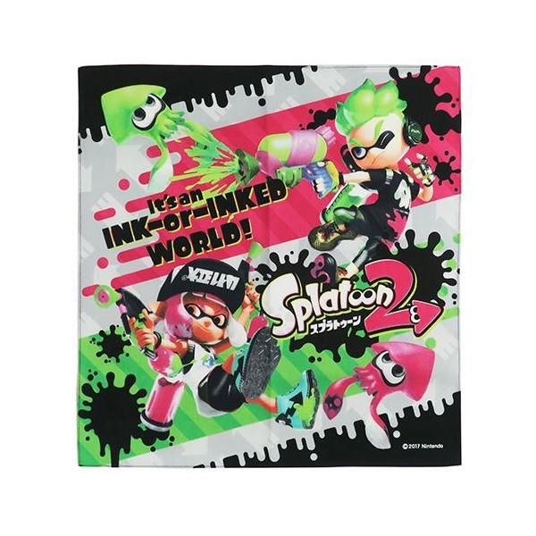 スプラトゥーン2 コットン ナフキン ガール ボーイ ランチクロス キャラクター グッズ 43 44cm お弁当 布 Eg Spt 405 シネマコレクション ヤフー店 通販 Yahoo ショッピング