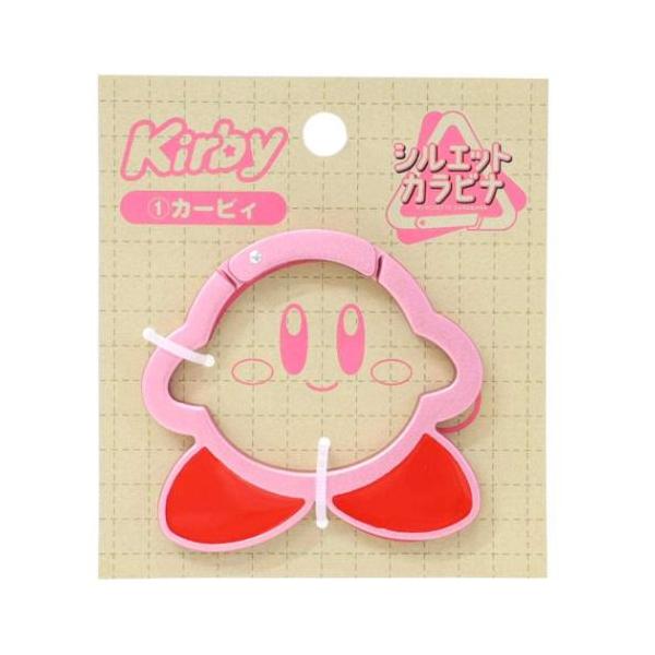 星のカービィ グッズ キーホルダー キャラクター シルエットカラビナ