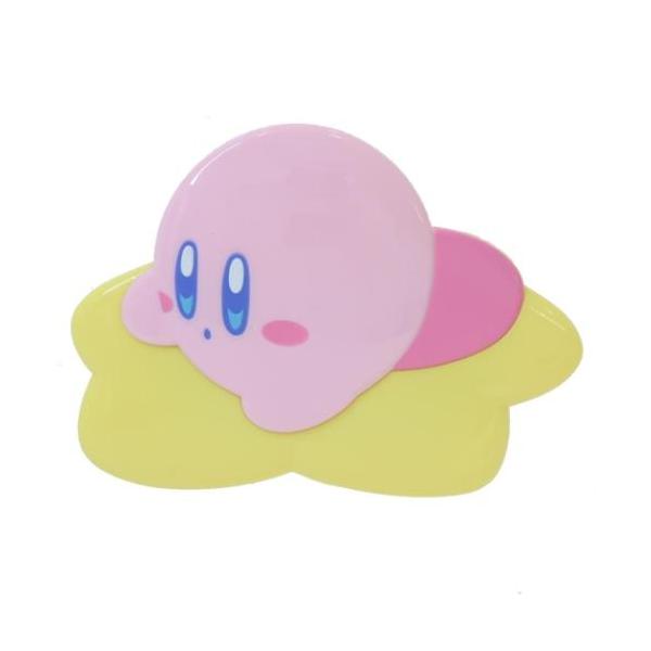 「手鏡」 星のカービィ コーム付きコンパクトミラー 手鏡 キャラクター てのひらサイズでかわいい手鏡付きブラシ 大人気[星のカービィ]グッズにまたまた可愛いnewアイテム登場こちらは持ち運びに便利な[コーム付きコンパクトミラー]鏡が付いたカ...