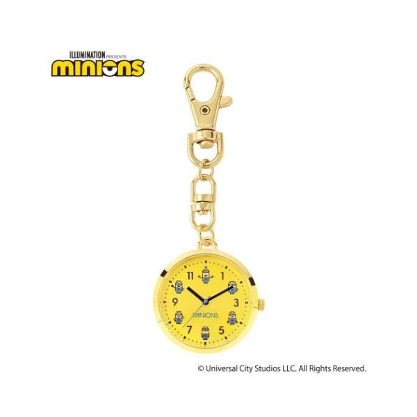 「腕時計」 ミニオンズ キャラクター キーホルダー時計 ノーマルKCウォッチ MIN ユニバーサル映画 グッズ POPなデザインが可愛いキーチェーンウォッチ こちらはPOPなデザインがかわいい[キーチェーンウォッチ]バッグやポーチなど色々な...