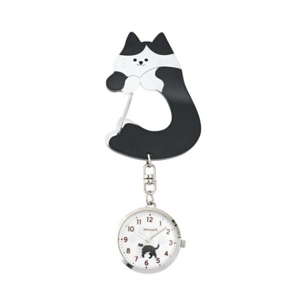 「キーホルダー」 キーチェーンウォッチ ぽてにゃ キーホルダー時計 ねこ フィールドワーク WBK ダイヤルにはかわいい肉球も！ 毎日のコーディネートにぴったりのおしゃれなファッションウォッチシリーズこちらはひょっこりのぞくお顔が愛おしい[...