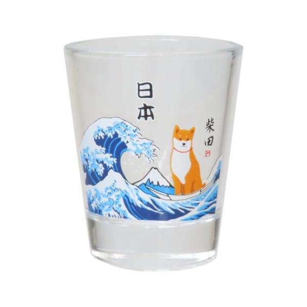 「タンブラー グラスその他」 柴田さんの住む東京わさび町 クリアショットグラス ミニグラス おおなみしばた いぬ キャラクター グッズ 小さなグラスだから揃えてインテリアにしてもGOOD FRIENDSHILLシリーズからかわいいNEWアイ...
