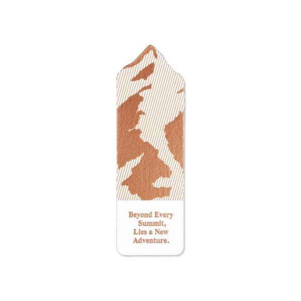 「ステーショナリーその他」 ブックマーク Yamasanka x ROKKAKU 山のしおり 黄昏 読書 栞 箔押し ハイキングや登山が好きな方へ 箔押しブランド「ROKKAKU」と、山の魅力を発信する「Yamasanka」による初のコラボ...