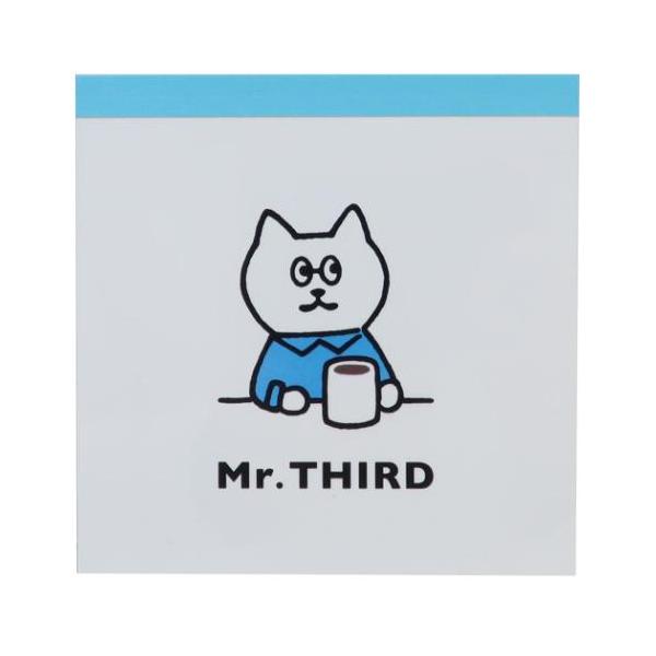 メモパッドスクエア Mr.THIRD メモ帳 Green Flash サード グッズ