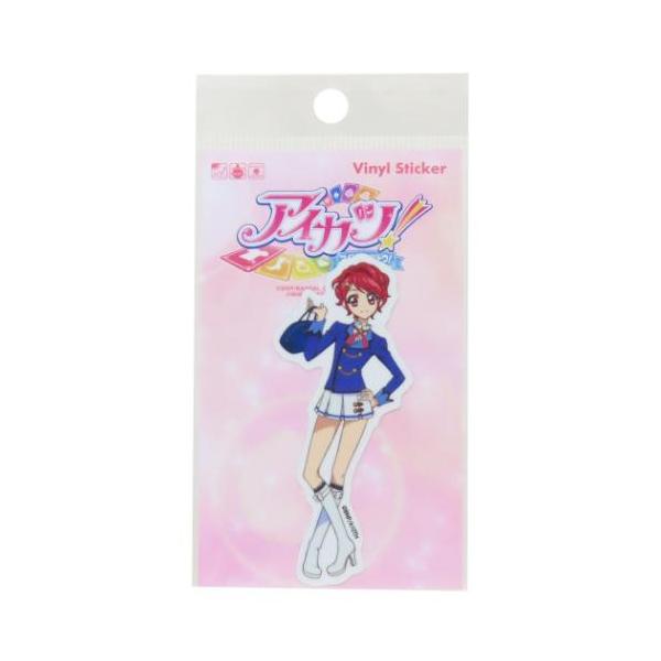 「ステッカー：キャラクター」 アイカツ！ ビニールステッカー ダイカットシール 一ノ瀬かえで 制服 キャラクター グッズ 自転車やパソコンいろんなところに貼って楽しい耐水ステッカー アイドルを目指して活動する、夢と友情のメディアミックス作品...