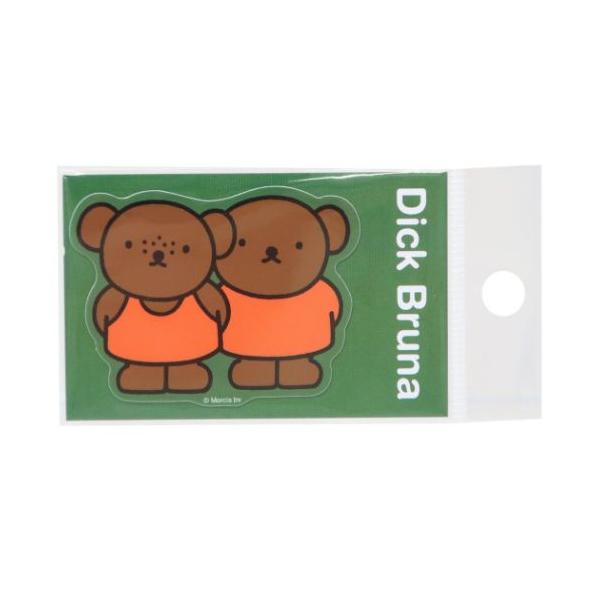 「メール便可」「ステッカー：キャラクター」 ミッフィー ダイカットミニステッカー ビニールシール ボリス＆バーバラ ディックブルーナ 絵本キャラクター 自転車やパソコンいろんなところに貼って楽しい耐水ステッカー ディックブルーナの人気絵本[...