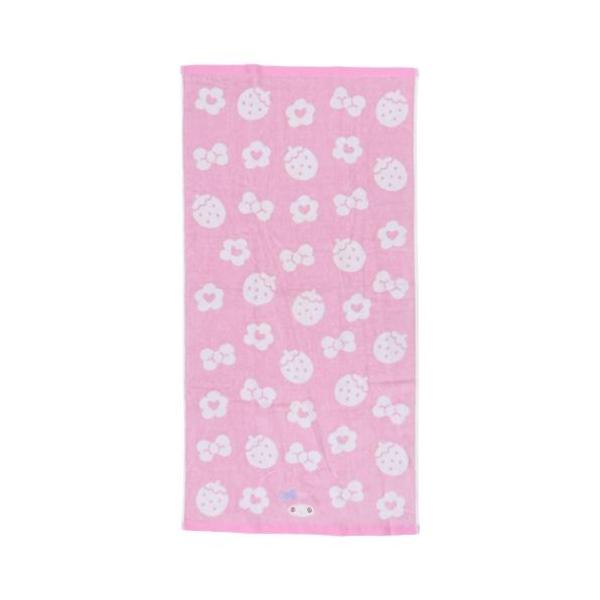 「バスタオル」 マイメロディ グッズ バスタオル サンリオ キャラクター 無撚糸スチームシャーリングコンパクトバスタオル ナチュラルソフト コットン100％で柔らかな手触り＆吸水もバツグン 大人気サンリオキャラクターのかわいいタオルシリーズ...