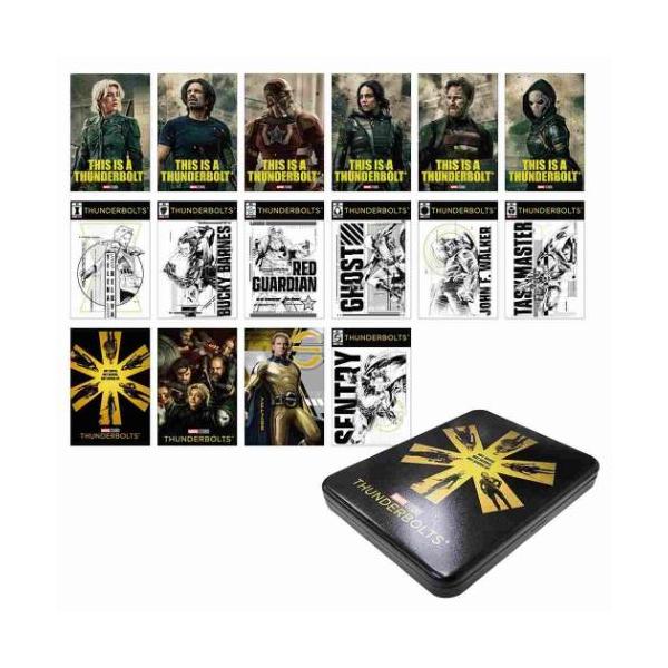 MARVEL（マーベル） 缶ケース入りPOSTCARD 16枚セット サンダーボルツ