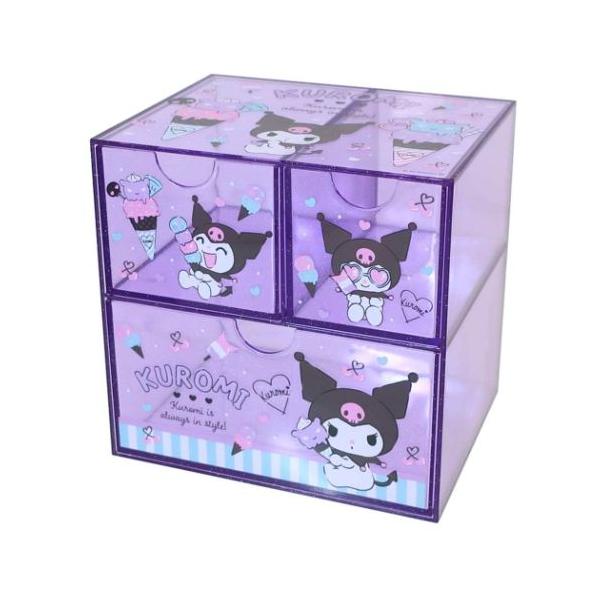 値下げ❗️サンリオ ぬいぐるみチェスト 小物入れ 小物収納 クロミ シナモロール クロミ サンリオ キャラクター 卓上収納 キャラチェスト : おもしろ