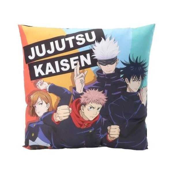 呪術廻戦 45cm クッション スクエア 集合 少年ジャンプ アニメキャラクター グッズ Kc Jk Cs Sg シネマコレクション ヤフー店 通販 Yahoo ショッピング