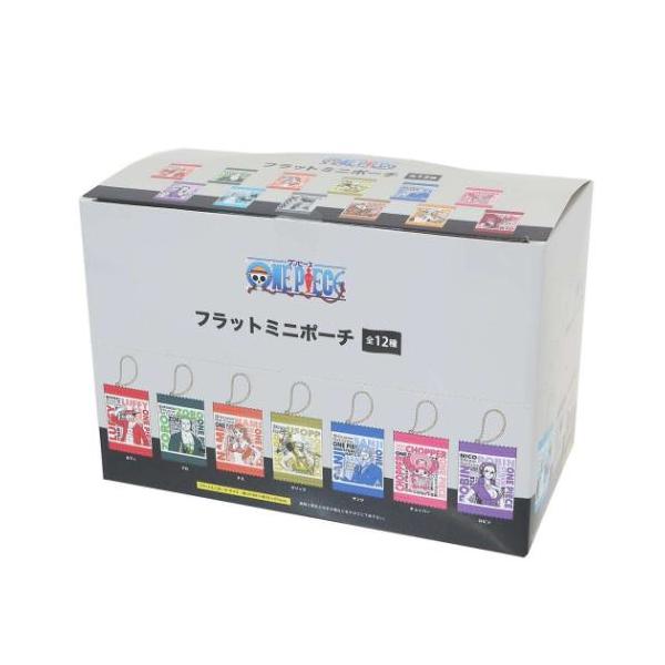 ワンピース フラットミニポーチ 全12種 12個入セット 少年ジャンプ