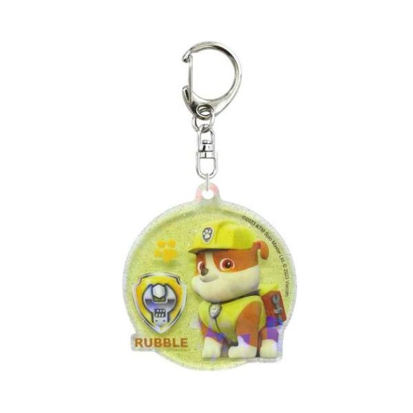 キーリング キラキラアクリルキーホルダー2 パウパトロール ラブル ケイカンパニー