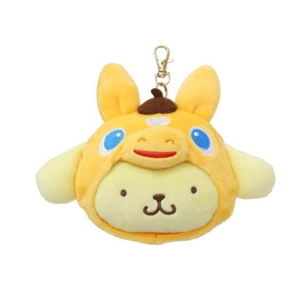 ポムポムプリン グッズ 定期入れ＆小銭入れ キャラクター フェイスパス
