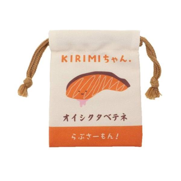 KIRIMIちゃん. グッズ ミニ 巾着袋 キャラクター ミニ巾着 きんちゃく