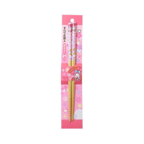 マイメロディ 箸 21cm おはし 和雑貨シリーズ サンリオ キャラクター グッズ