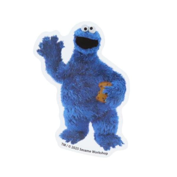 「ステッカー：キャラクター」 セサミストリート グッズ ダイカットシール キャラクター ステッカー クッキーモンスター セサミストリートのキュートなステッカー登場 大人気セサミストリートグッズにまたまた可愛いnewアイテム登場こちらは色んな...