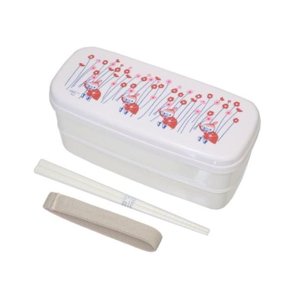 「お弁当箱 シール容器」 ムーミン お弁当箱 2段ランチボックス LMF25 北欧 カミオジャパン 新学期準備 ムーミンのかわいいランチ雑貨シリーズ 大人気[Moomin/ムーミン]のキュートなランチ雑貨シリーズこちらはかわいい[2段ランチ...