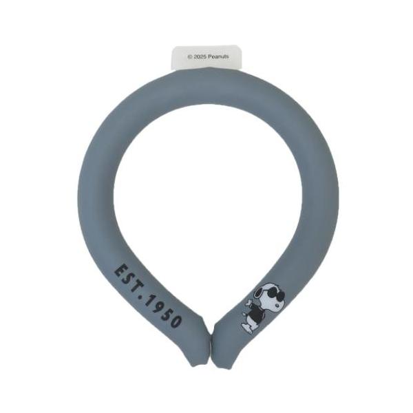 スヌーピー ピーナッツ キャラクター 夏用クールネック アイスループ ICE LOOP Mサイズ so cool カミオジャパン