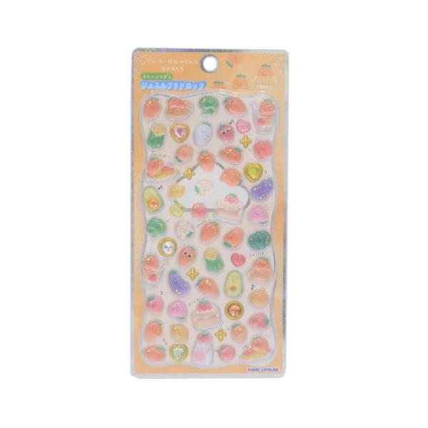 プチドロップステッカー ジューシーなにんじんとなかまたち シール