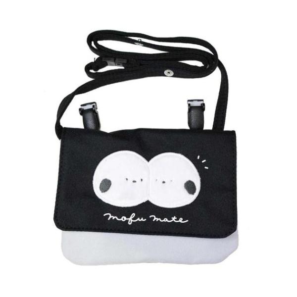 「クリップポケット」 クリップポケット 横長タイプショルダーひもつき どこでもポッケ シマエナガ カミオジャパン キッズポシェット ポケットがない服でもクリップで簡単に取り付け出来る 毎日がたのしくなるキュートな雑貨シリーズこちらはふわふわ...