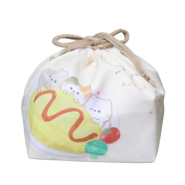 「ランチ巾着」 お弁当きんちゃくポーチ もぐにゃん ランチ巾着 カミオジャパン グッズ もぐにゃんのかわいいランチ雑貨シリーズ 入学 新学期にぴったりのキュートなランチ雑貨シリーズこちらはお弁当箱を入れるのにぴったりな[マチ付きランチ巾着]...