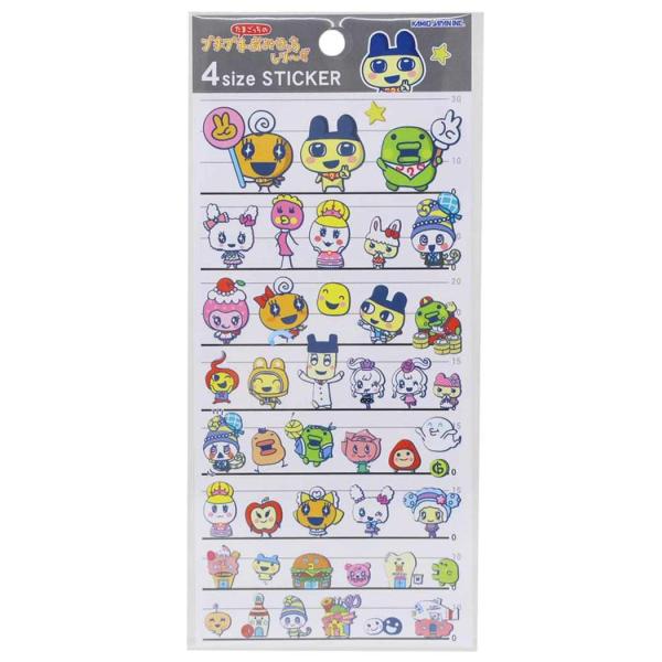 たまごっち シールシート 4サイズステッカー 4size STICKER おみせっちA カミオジャパン