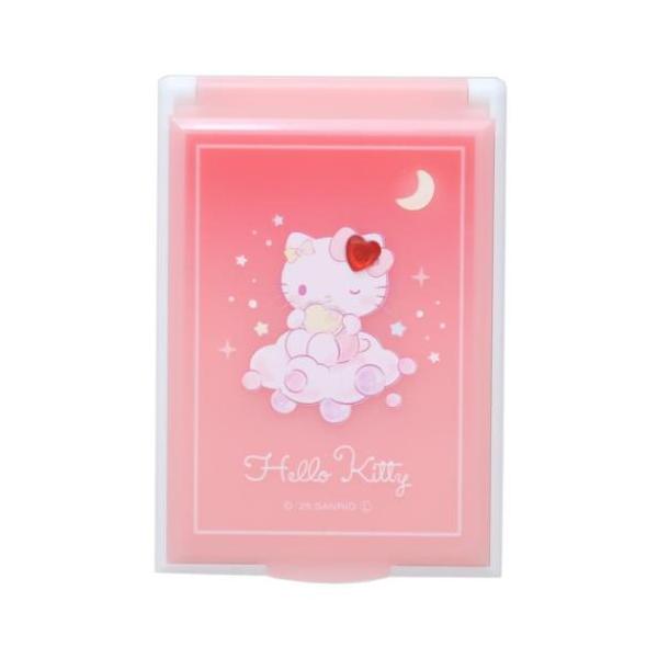 「手鏡」 ハローキティ 手鏡 ストーン付きカードミラー S サンリオ カミオジャパン コンパクトミラー キラキラハートのラインストーンが付いたかわいいカードミラー 大人気サンリオキャラクターズグッズにまたまた可愛いnewアイテム登場こちらは...