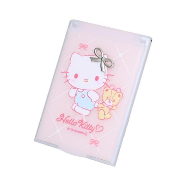 「手鏡」 ハローキティ キャラクター 手鏡 カードミラーS サンリオ グッズ サンリオキャラクターズ フレンチリボンコレクション 大人気サンリオキャラクターズグッズにまたまた可愛いnewアイテム登場こちらは身だしなみの必需品[ミニスタンドミ...