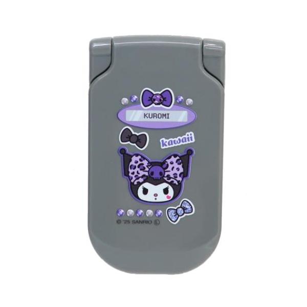 「手鏡」 クロミ サンリオ キャラクター 手鏡 ガラケー型コンパクトミラー ビッグリボン カミオジャパン 平成レトロのかわいいガラケー型コンパクトミラー 大人気サンリオキャラクターグッズにまたまた可愛いnewアイテム登場こちらは平成レトロの...