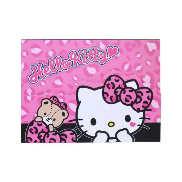 ハローキティ メモ帳 ダイカットカバー付きメモ ギャルアート サンリオ カミオジャパン