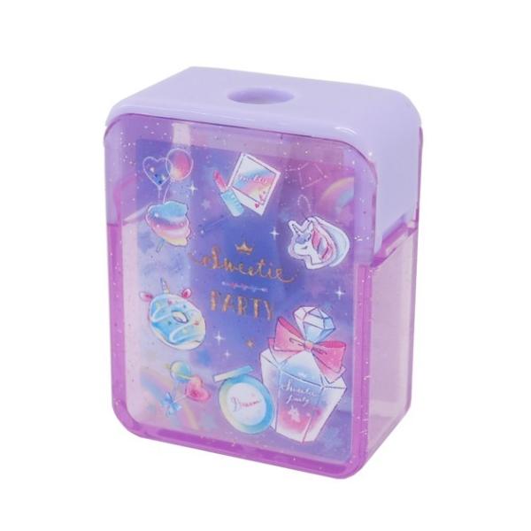 鉛筆削り 新学期準備雑貨 スクエア えんぴつ削り器 スウィーティパーティ 21年新入学 カミオジャパン Kmo シネマコレクション ヤフー店 通販 Yahoo ショッピング