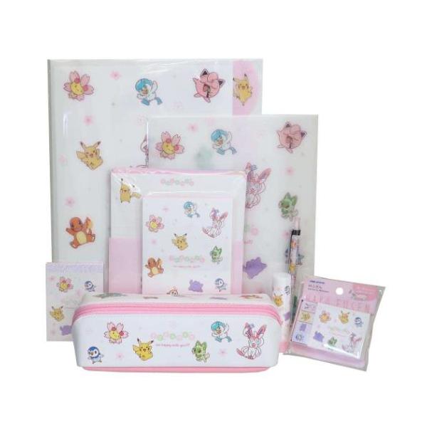ポケットモンスター 8点文房具セット 文具セット サクラチラシ