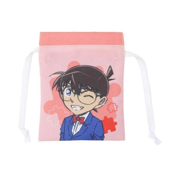 名探偵コナン グッズ ミニ巾着袋 少年サンデー アニメキャラクター 豆巾着 江戸川コナン