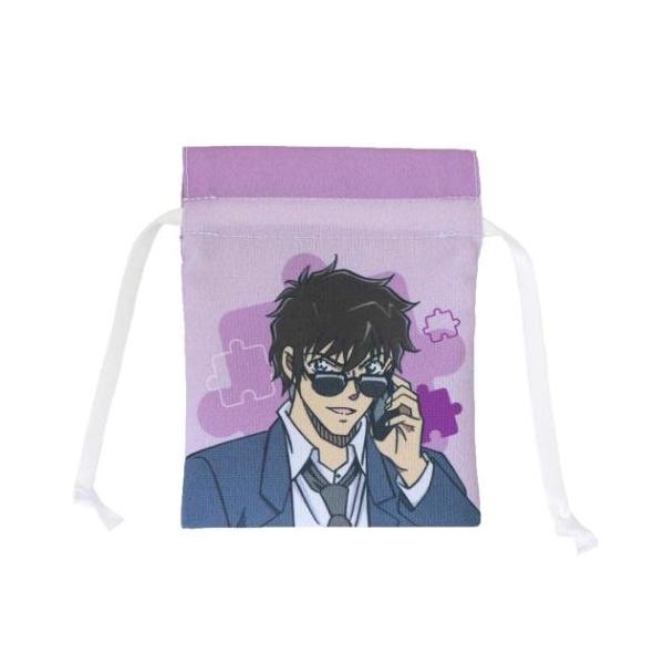 名探偵コナン グッズ ミニ巾着袋 アニメキャラクター 豆巾着