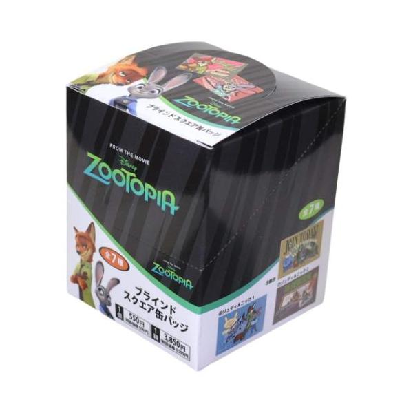 ズートピア ブラインドスクエアカンバッジ 全7種 7個入セット