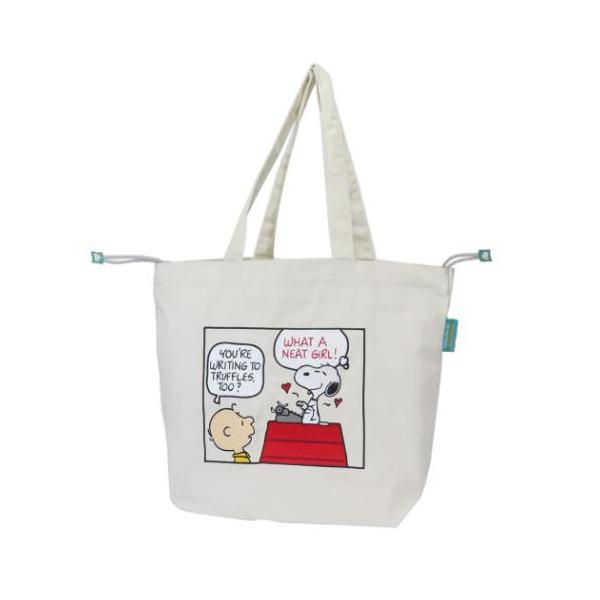 PEANUTS スヌーピー キャラクター 手提げかばん 刺繍トートバッグ