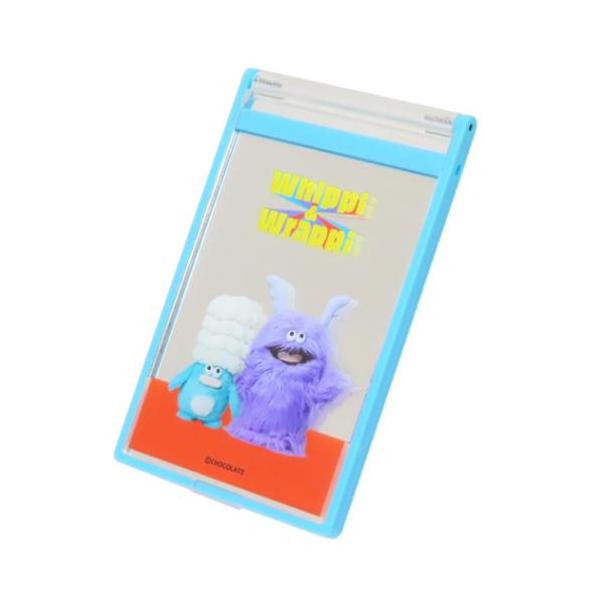 「手鏡」 手鏡 ホイッピ＆ラッピ ミラーS 背くらべ マリモクラフト コンパクトミラー 超ミニサイズでポーチにすっぽり収まるスタンド式ミラー かわいい2人の愛の攻防戦がSNSで話題[ホイッピ＆ラッピ]グッズにまたまた可愛いnewアイテム登場...