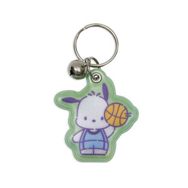 「キーホルダー」 ポチャッコ キーリング 自転車キーホルダー 部活シリーズ バスケットボール部 サンリオ エムプラン 自転車用 紛失予防 部活姿が魅力的なサンリオキャラクター部活シリーズ 大人気サンリオキャラクターグッズにまたまた可愛いne...
